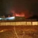 Очевидцы сообщили о пожаре в нежилом здании в Рузе