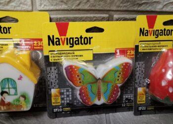 НОВИНКА Ночник детский Navigator с выключателем 230В