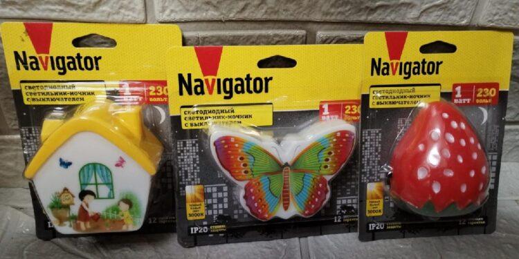 НОВИНКА Ночник детский Navigator с выключателем 230В