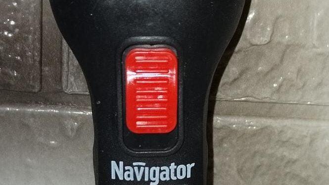 НОВИНКА Фонарик ручной Navigator 1LED 0,5Вт 4LED 1Вт