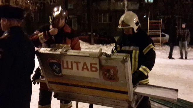 Взрыв бытового газа в жилом доме в Домодедово